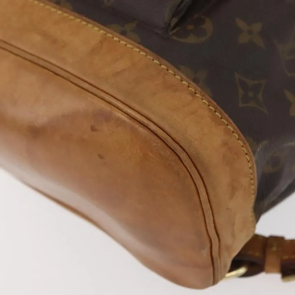 Louis Vuitton Monogram Montsouris MM Backpack Brown